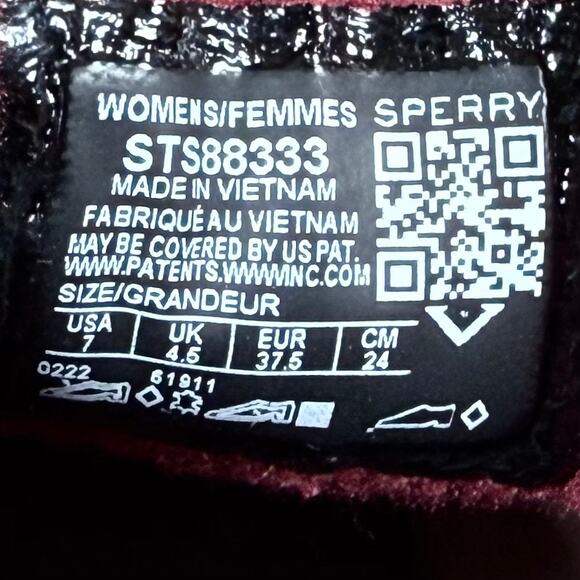 NEW Sperry Saltwater 1-Eye Duck Low Bootie Cordovan 7M - Picture 10 of 12